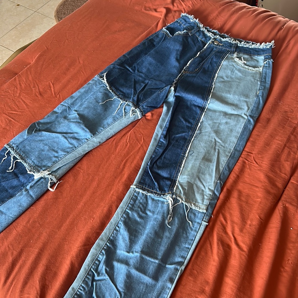 Patchwork Jeans